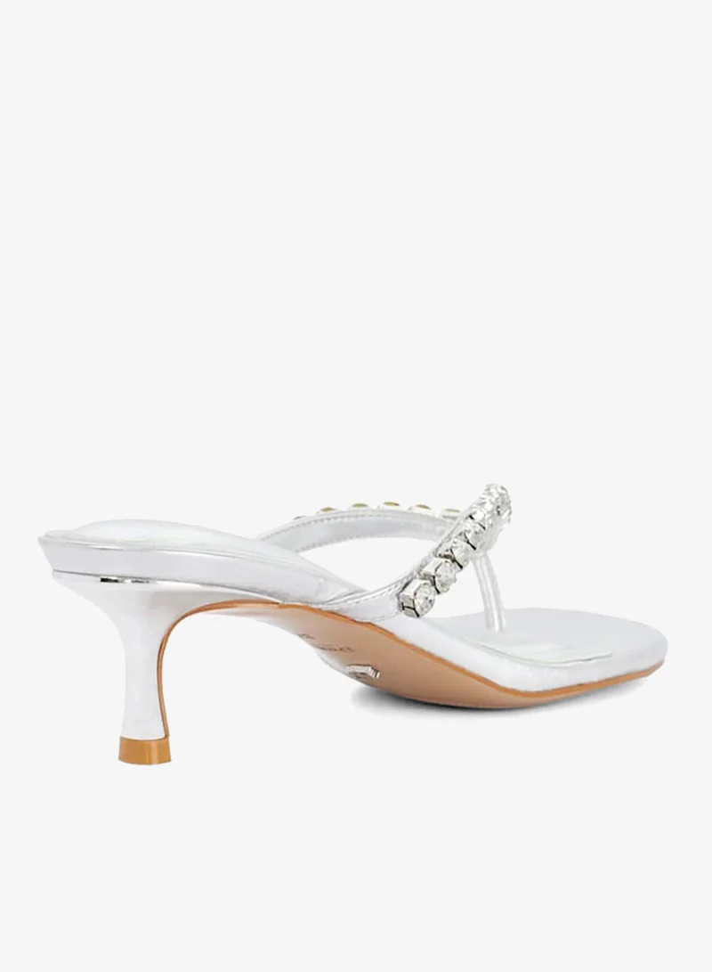 Dune London SILVER Casual Mimis Sandals for Women | Best Price UAE